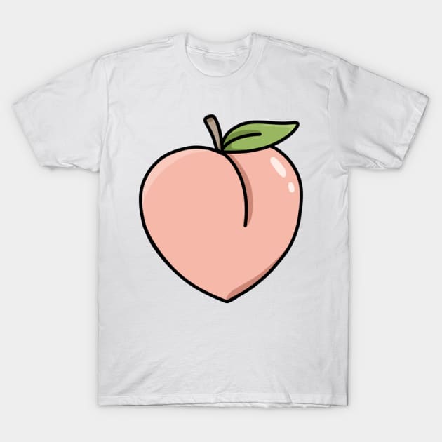 Peach T-Shirt by Reeseworks